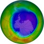 Antarctic Ozone 2005-10-04